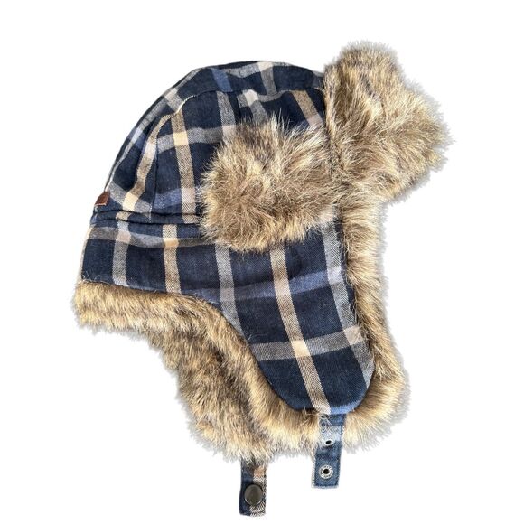 Levi’s plaid traper hat - Picture 3 of 5